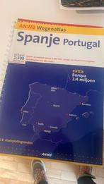 Spanje Portugal wegenatlas ANWB, Boeken, Atlassen en Landkaarten, Ophalen of Verzenden, Zo goed als nieuw