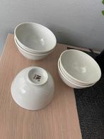 5 kommetjes kom hk living wit servies schaal schaaltje, Ophalen of Verzenden, Zo goed als nieuw, Kom(men), Overige stijlen