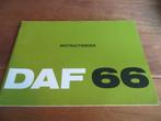 Instructieboek DAF 66 sedan, 66 stationcar, 66 Marathon 1973, Auto diversen, Handleidingen en Instructieboekjes, Ophalen of Verzenden