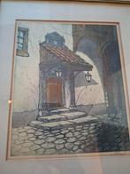Ets C.H. Mildord - Straatje met Entree, Ophalen of Verzenden