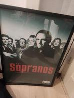 Sopranos poster met lijst, Ophalen, Minder dan 50 cm, Zo goed als nieuw, Minder dan 50 cm