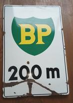 Emaille bord BP 200m, Ophalen