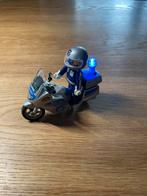 Playmobil Duitse politiemotor met zwaailicht, Ophalen of Verzenden, Zo goed als nieuw