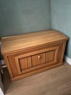 Handgemaakte dekenkist, Ophalen, Gebruikt