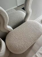 Teddy bankje / voetenbankje - zgan, Huis en Inrichting, Ophalen, Wit, Zo goed als nieuw, Eén