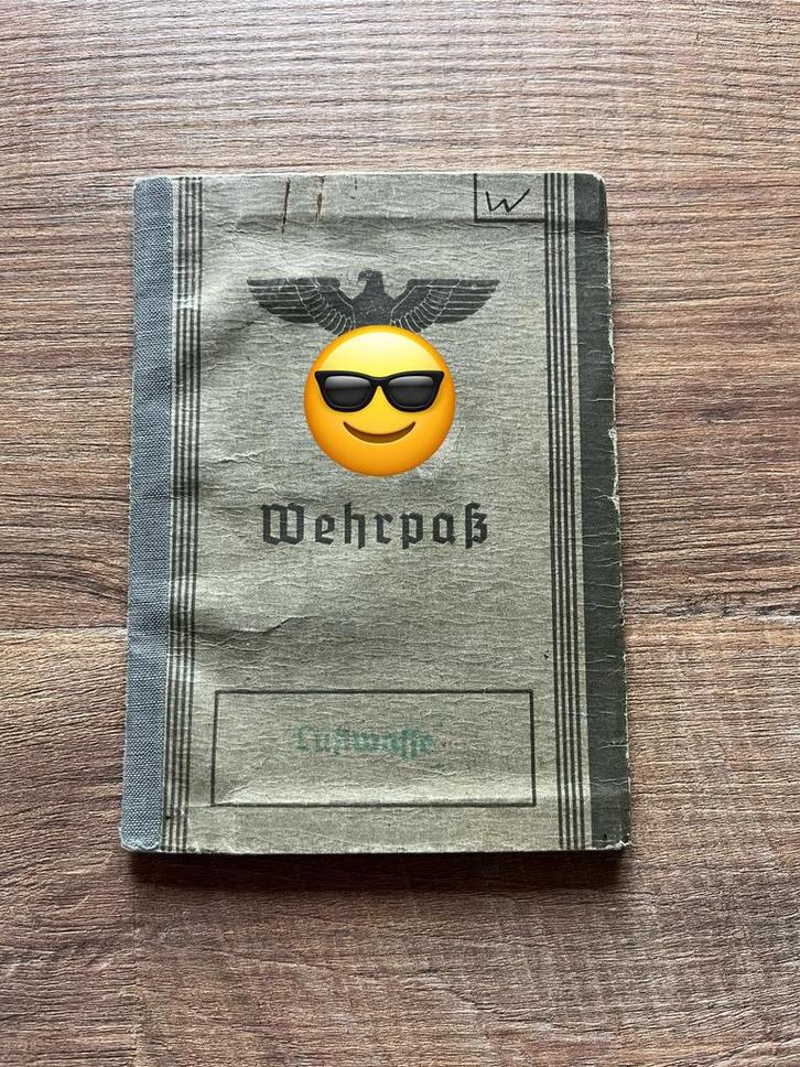Wehrpass Piloot KG1 Hindenburg Ek2 FFS brons Mia, Verzamelen, Militaria | Tweede Wereldoorlog, Luchtmacht, Duitsland, Ophalen of Verzenden