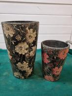 bloempotten met bloemen 2 stuks, Tuin en Terras, Bloempotten, Ophalen of Verzenden, 'T Olde Gre-j, Info@toldegrej.nl, Endepoelstraat 20f Didam