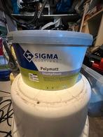 3x Sigma Polymatt Stumpfmatt 12.5 kg, Nieuw, Verf, Ophalen of Verzenden