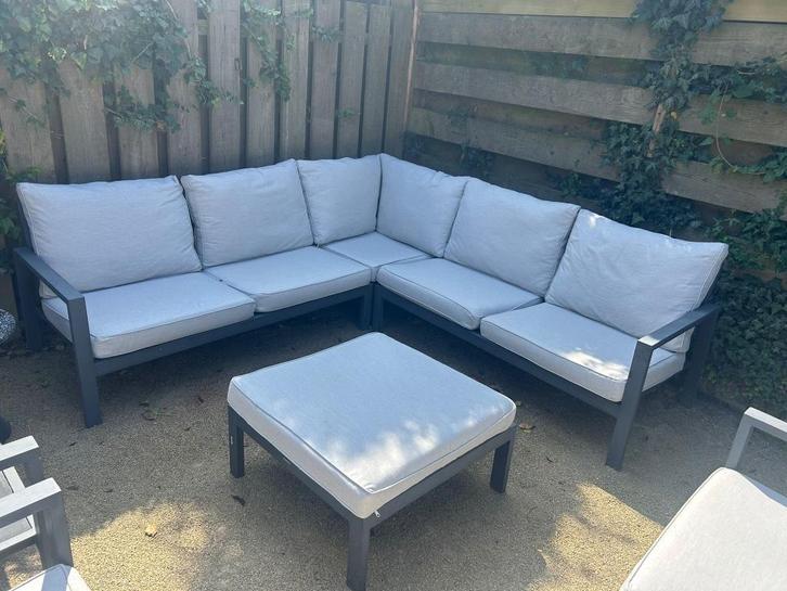 Loungeset Kees Smit, Tuin en Terras, Tuinsets en Loungesets, Wicker, Bank, Hocker, Ophalen