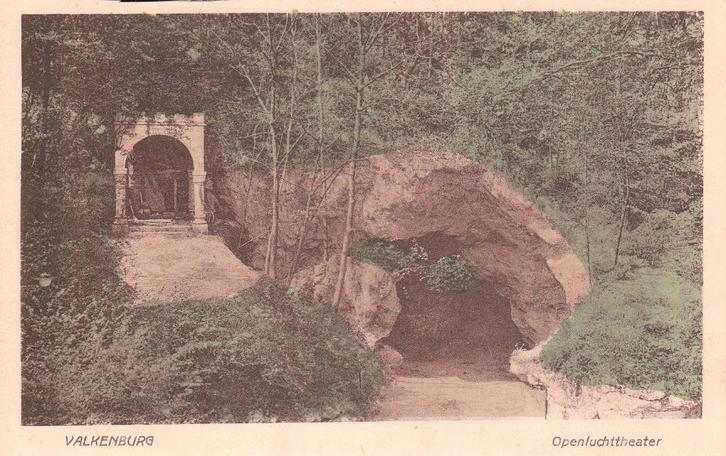 01851 Valkenburg - Openluchttheater, Verzamelen, Ansichtkaarten | Nederland, Ongelopen, Limburg, 1920 tot 1940, Verzenden