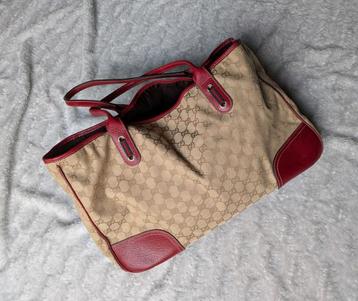 Gucci tas vintage origineel Canvas Tote bag beschikbaar voor biedingen