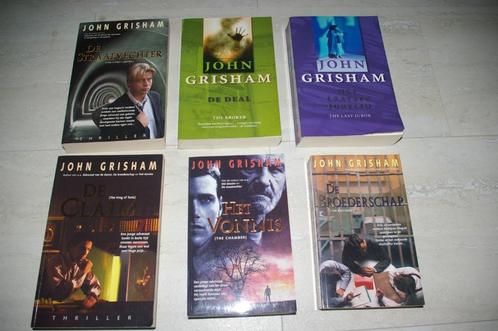 John Grisham thrillers Zes stuks, Boeken, Thrillers, Gelezen, Nederland, Ophalen of Verzenden