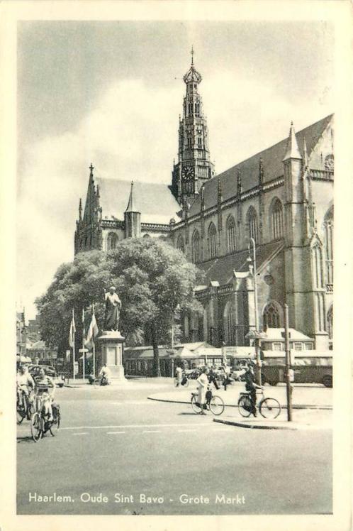 (388-072-001) Haarlem Grote Markt, Verzamelen, Ansichtkaarten | Nederland, Noord-Holland, Verzenden