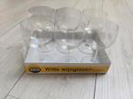 Wijnglazen - 6 stuks, Huis en Inrichting, Keuken | Servies, Glas of Glazen, Nieuw, Ophalen of Verzenden, Glas