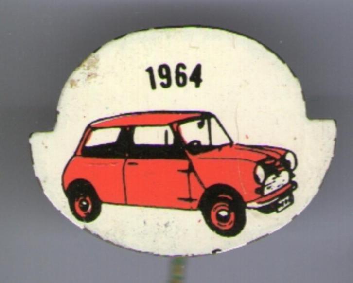 1964 Austin Seven blauw/blik oldtimer auto speldje( A_063a ), Verzamelen, Speldjes, Pins en Buttons, Zo goed als nieuw, Speldje of Pin