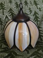 Tulp Lotus lamp antiek vintage tiffany stijl glas, Ophalen of Verzenden