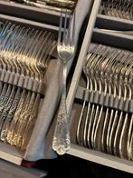 Bestekset verzilverd 12 persoons, Huis en Inrichting, Keuken | Bestek, Ophalen, Zo goed als nieuw, Zilver