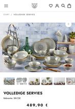 Bjorn 48-delig eclipse Porseleinen Servies - Nieuw in Doos!, Nieuw, Ophalen of Verzenden, Overige stijlen, Porselein