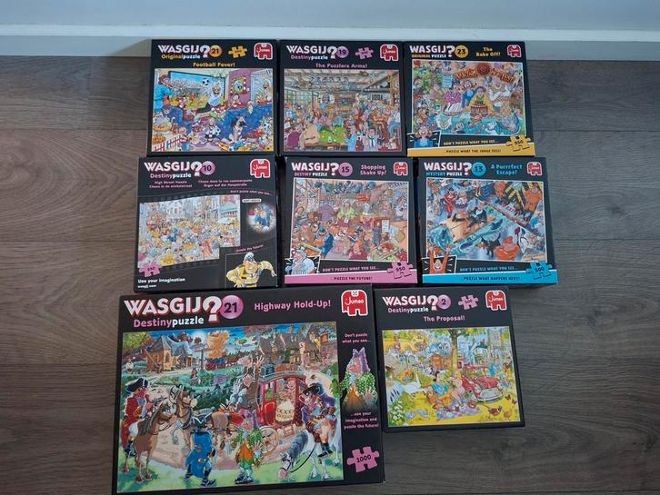 Wasgij Puzzels, Hobby en Vrije tijd, Denksport en Puzzels, Zo goed als nieuw, 500 t/m 1500 stukjes, Ophalen of Verzenden