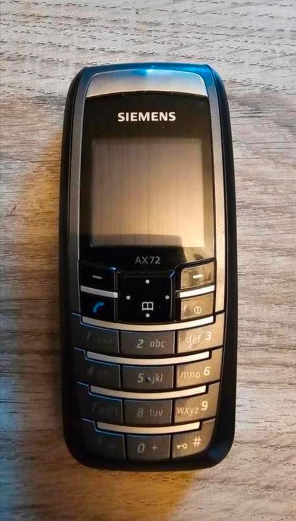 Siemens AX72, Telecommunicatie, Mobiele telefoons | HTC, Gebruikt, Zonder abonnement, Zonder simlock, Overige systemen, Minder dan 3 megapixel