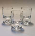 3 Iittala Himalaya borrelglazen, ontwerp Björn Weckström, Ophalen of Verzenden