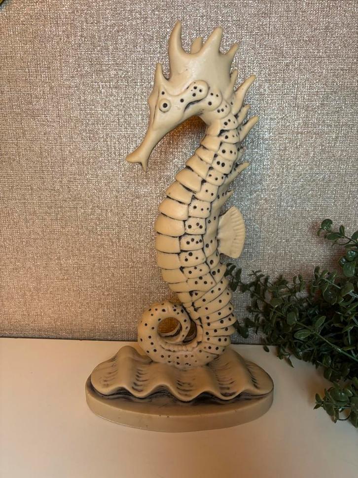 Zeepaard beeld  - 35cm, Antiek en Kunst, Kunst | Beelden en Houtsnijwerken, Ophalen of Verzenden