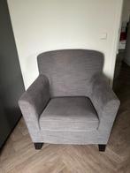 Fauteuil (grijs), Huis en Inrichting, Fauteuils, Ophalen, Zie foto, Gebruikt, 75 tot 100 cm
