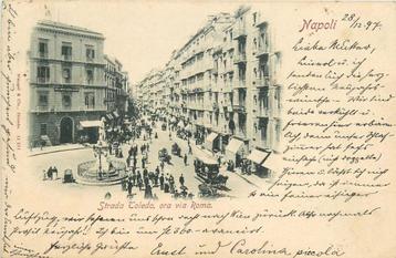 (379-004-027) Napoli Strada Toledo ora via Roma beschikbaar voor biedingen