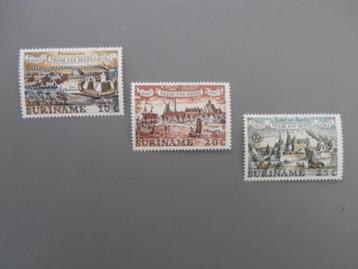 Postzegels Suriname 1967 Vrede van Breda beschikbaar voor biedingen