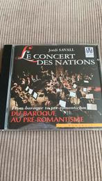 Jordi Savall Le concert des nations Du baroque au pre-romant, Cd's en Dvd's, Ophalen of Verzenden, Barok, Zo goed als nieuw