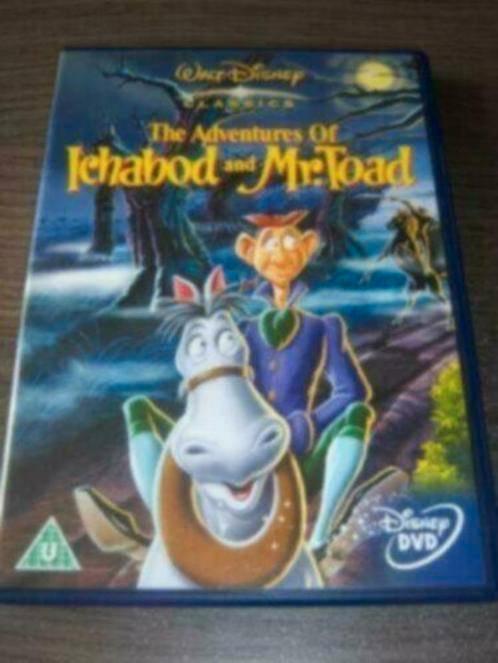 Walt Disney Classics Ichabod and Mr. Toad nieuw (UK), Cd's en Dvd's, Dvd's | Tekenfilms en Animatie, Zo goed als nieuw, Amerikaans