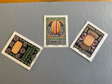 Sluitzegels wed.B van Doesburg  beschikbaar voor biedingen