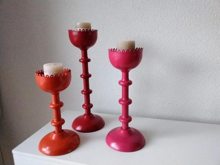 Ikea fleurige set kandelaars Horfin Harfin, Huis en Inrichting, Woonaccessoires | Kandelaars en Kaarsen, Ophalen of Verzenden