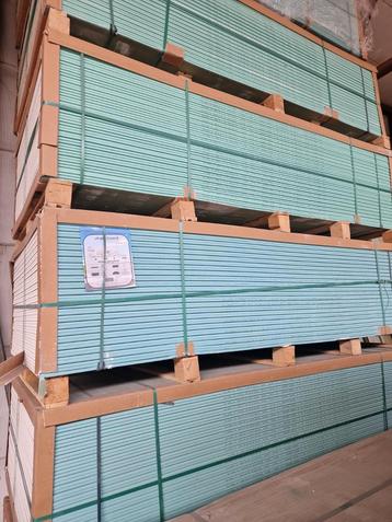 Gipsplaat -120x250x12.5mm waterverende gipsplaat hydro  beschikbaar voor biedingen