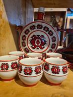 Cognac Set met Fles en Kopjes, Antiek en Kunst, Ophalen of Verzenden