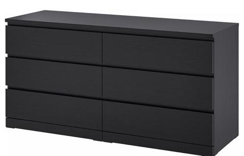 Ladekast (Malm), Huis en Inrichting, Kasten | Ladekasten, Gebruikt, Minder dan 100 cm, 150 tot 200 cm, 25 tot 50 cm, Overige materialen