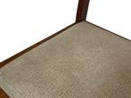 Vinage krukje manou rotan jaren 60 stoeltje, Huis en Inrichting, Minder dan 50 cm, Vintage, Zo goed als nieuw, Rechthoekig