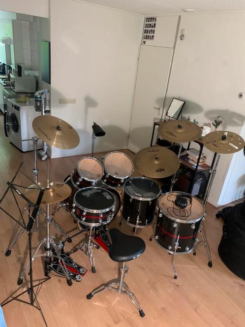 Drumstel Premier Genista, Muziek en Instrumenten, Drumstellen en Slagwerk, Zo goed als nieuw, Ophalen