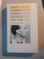 Hans Warren - Geheim Dagboek 1952-1953, Ophalen of Verzenden, Gelezen, Hans Warren, Nederland