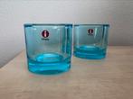 2 x Iitala Kivi waxinelichtje houder glas, Ophalen of Verzenden, Nieuw, Overige materialen, Minder dan 25 cm