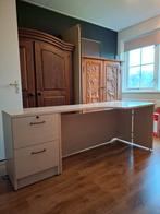 Bureau met ladekast - Ideaal voor thuiswerken!, Ophalen, Gebruikt