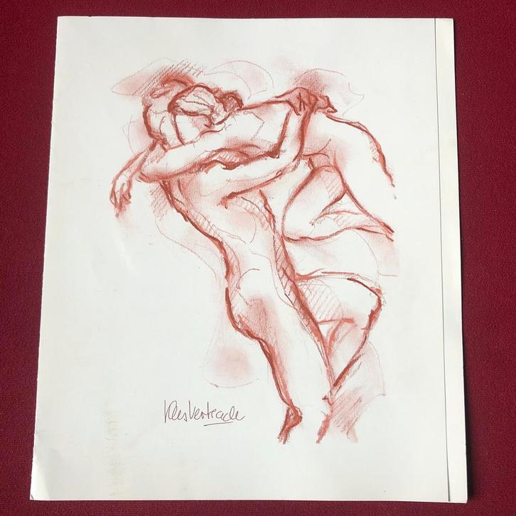 Kunst kaart Avro - Kees Verkade, Verzamelen, Ansichtkaarten | Themakaarten, Ongelopen, 1980 tot heden, Overige thema's, Ophalen of Verzenden
