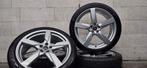 21" Audi Q5 SQ5 Audi Sport originele velgen zomerbanden 7mm, Auto-onderdelen, Gebruikt, 255 mm, Banden en Velgen, V