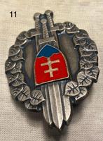 Embleem Legerpet Slowakije Army, Verzamelen, Verzenden, Landmacht, Overige gebieden, Embleem of Badge