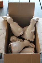 Paashaas porselein 6 st., Nieuw, Ophalen of Verzenden, Nvt, Nvt