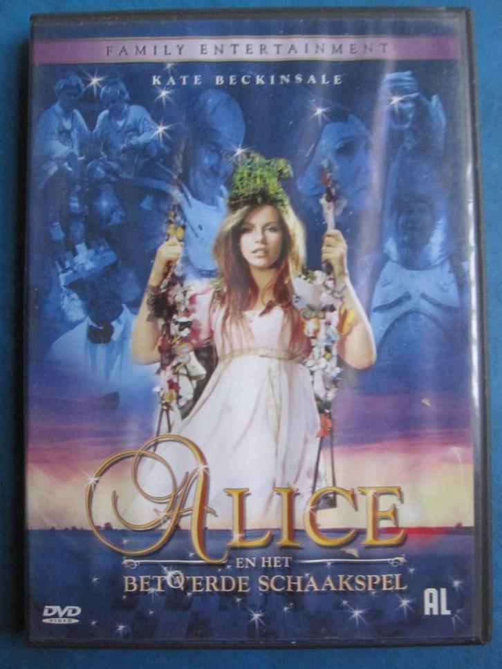 Alice en het Betoverde Schaakspel (1998), Cd's en Dvd's, Dvd's | Kinderen en Jeugd, Zo goed als nieuw, Film, Avontuur, Alle leeftijden