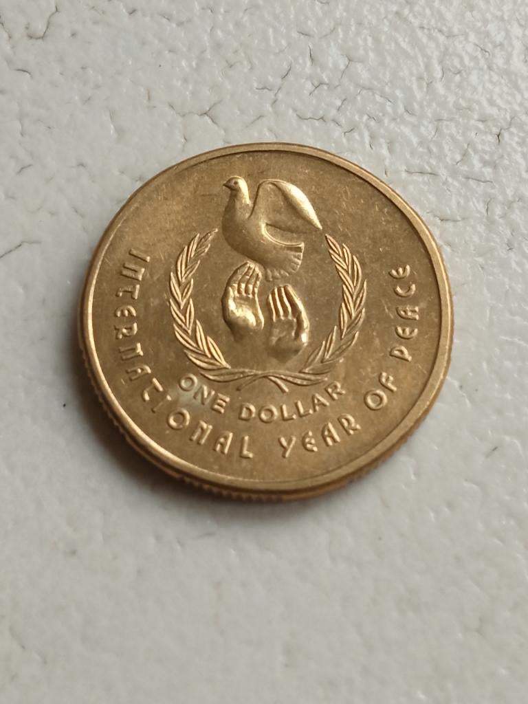 Australië 1 dollar 1986., Postzegels en Munten, Munten | Oceanië, Ophalen of Verzenden, Losse munt