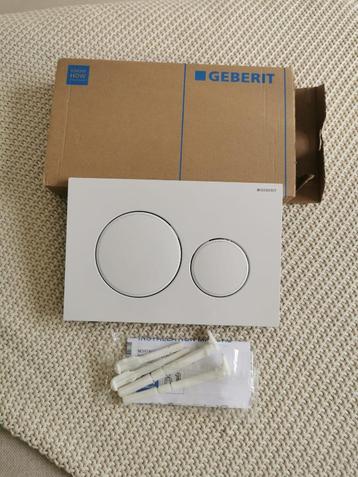 Bedieningsplaat 2 toets wit-wit mat-wit Geberit  beschikbaar voor biedingen