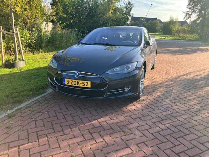 Tesla Model S85  met Live Time free Supercharge + CCS, Auto's, Tesla, Particulier, Model S, Elektrisch, Hatchback, Automaat, Origineel Nederlands