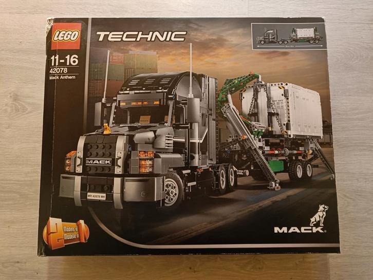 LEGO Technic Mack Anthem - 42078, Kinderen en Baby's, Speelgoed | Duplo en Lego, Nieuw, Lego, Complete set, Ophalen of Verzenden